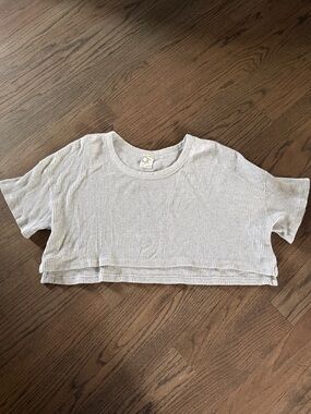 Aerie Lightweight Waffle Crop Top